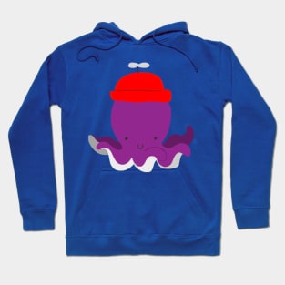 Purple Octopus Hoodie